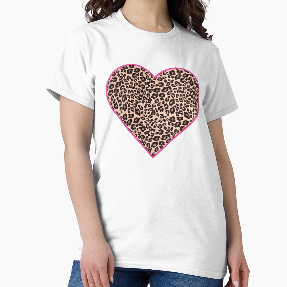 Y2k cheetah print heart by madebyAnnie0