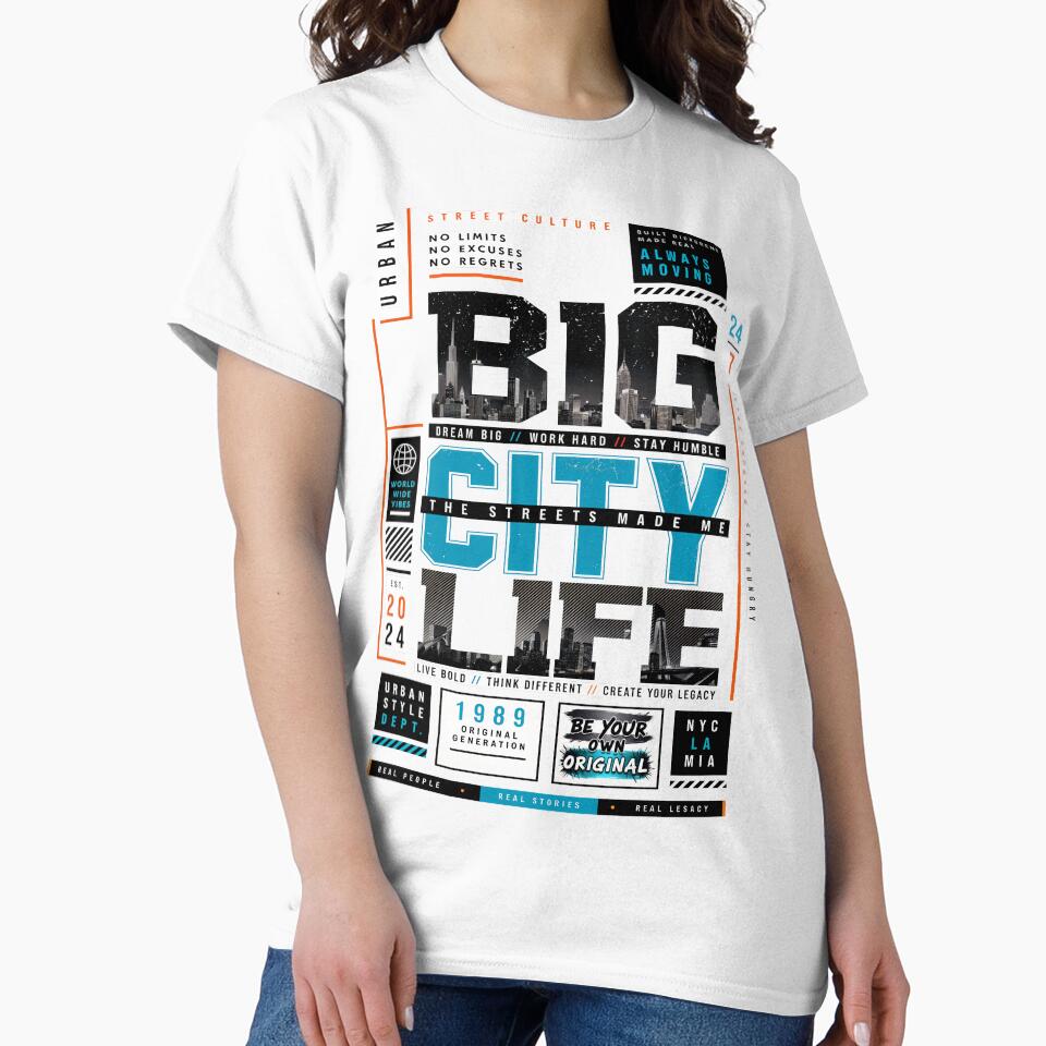 Big City Life Street Culture Urban Style Original Generation by KLERIKSTORE