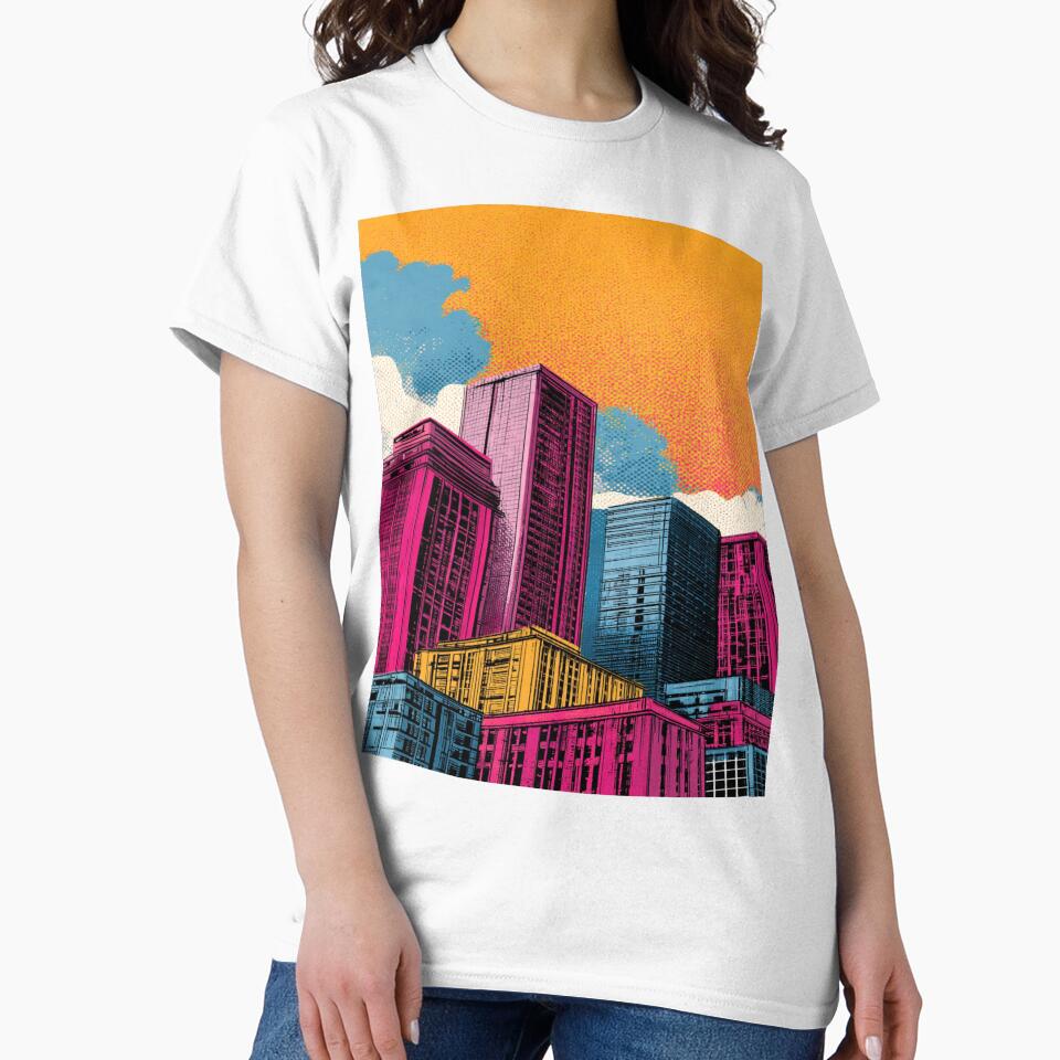Pop Art Style Architecture by NicolasGlowArt