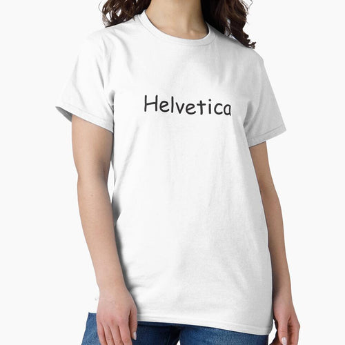 "Helvetica" (in Comic Sans) by ItsMattBrad