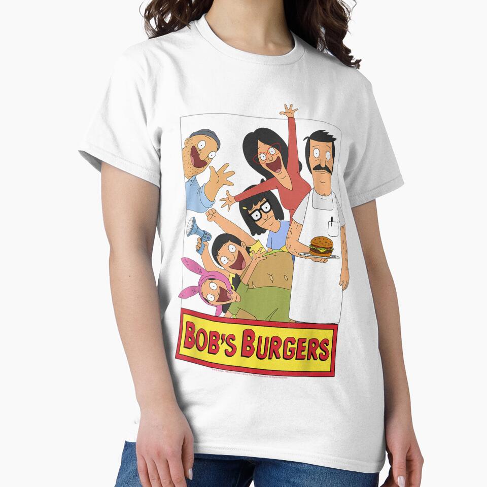 Bob's Burgers Family Shot & Teddy Logo by DaphoLatara