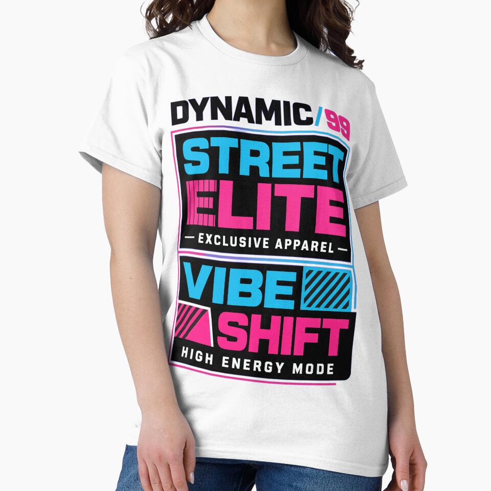 Street Elite Exclusive Apparel Vibe Shift High Energy Mode by KLERIKSTORE