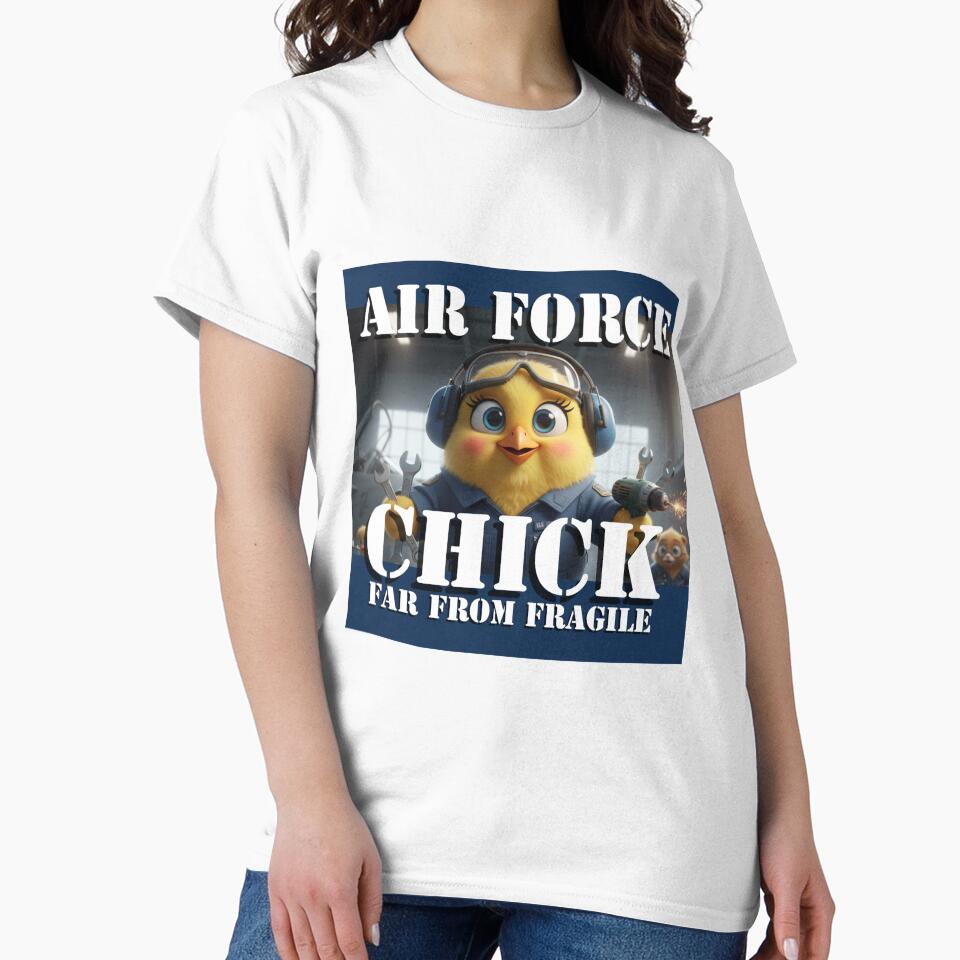 Air Force Chick - Far From Fragile by MyBottomShelf