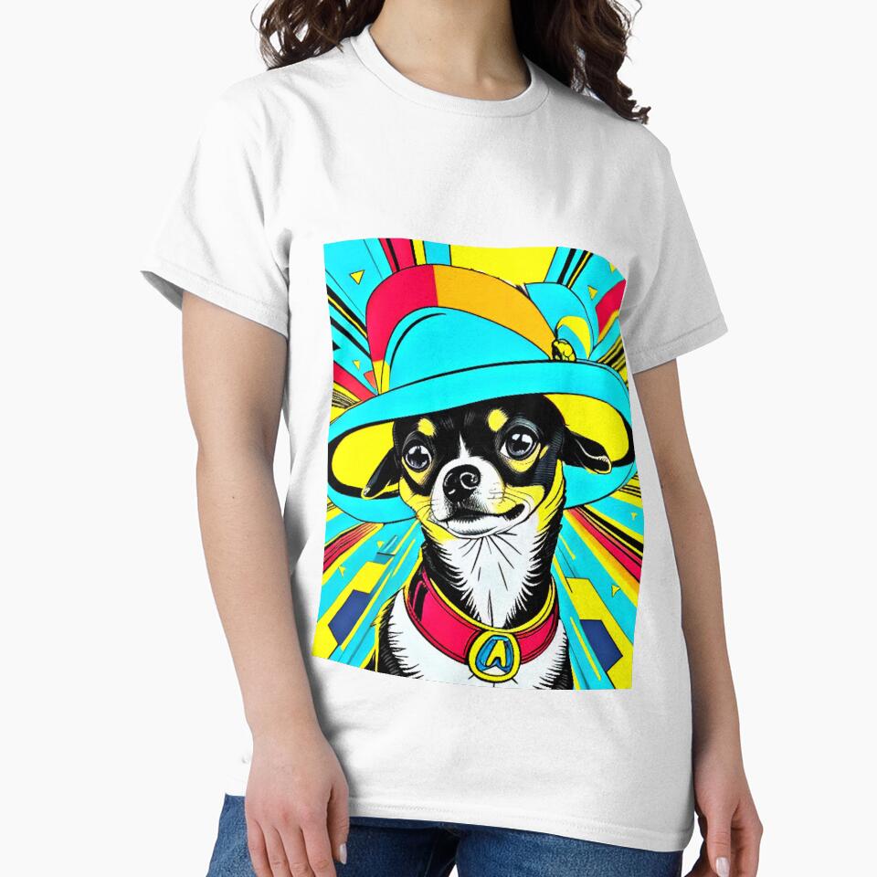 Colorful Chihuahua Dog by Earth Nature Creations