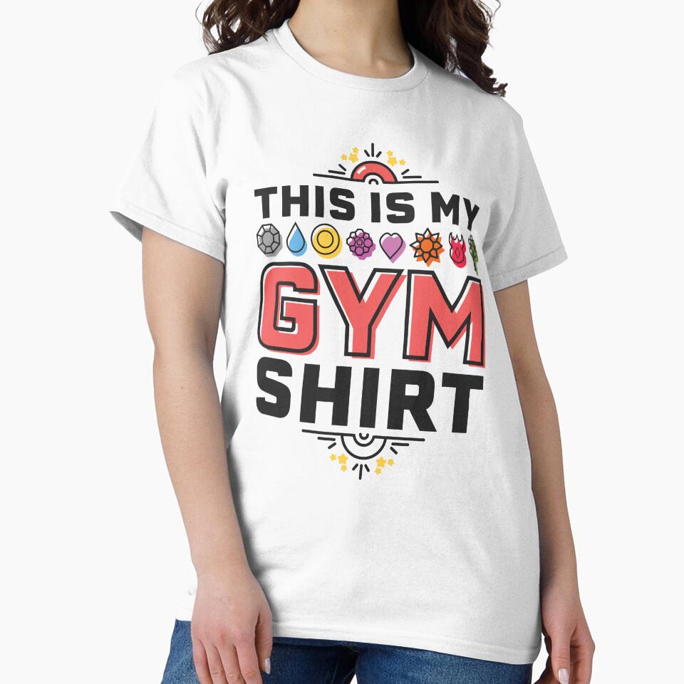 This is my Gym Shirt by Nerdy mitten