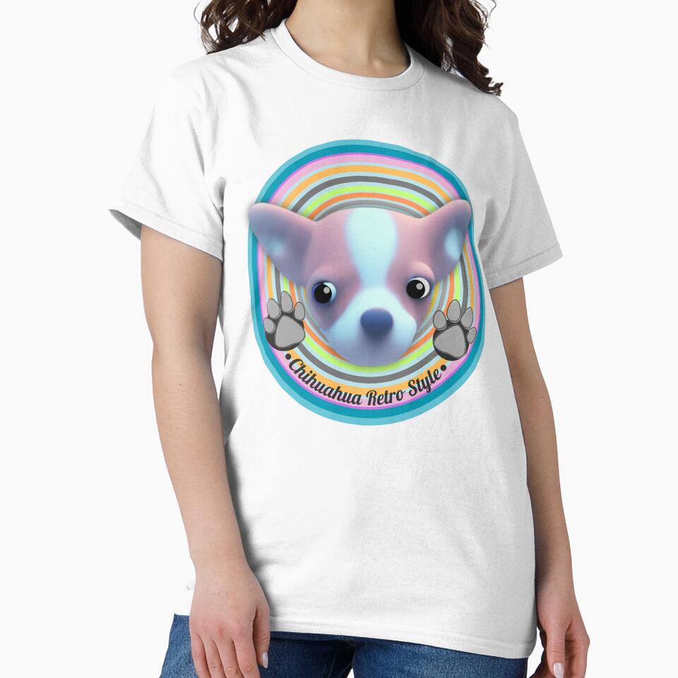 Little Chihuahua Retro Style by noomnoi