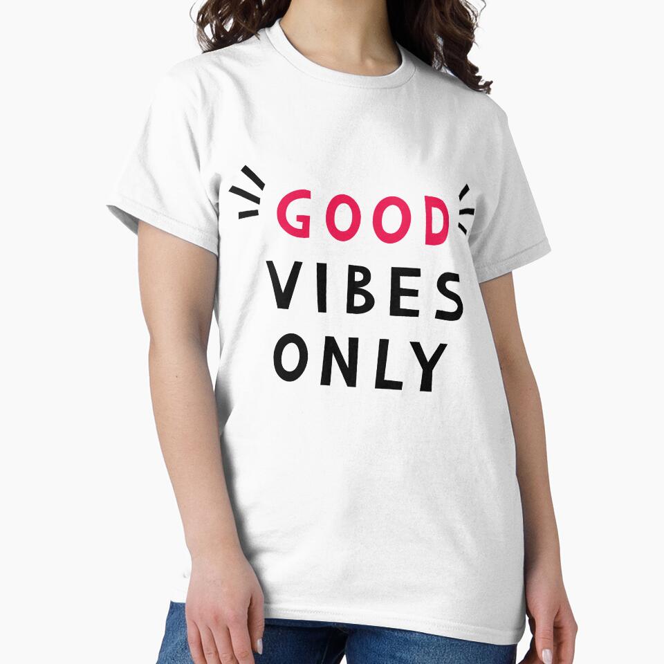 Good Vibes Only. Inspiring Creative Motivation Quote. by illucesco