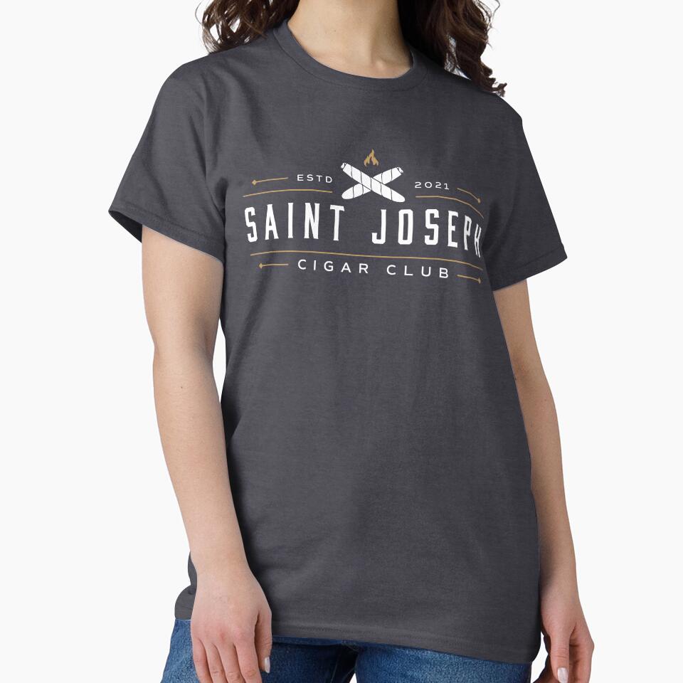 Saint Joseph Cigar Club Logo (Light) by stjoecigarclub