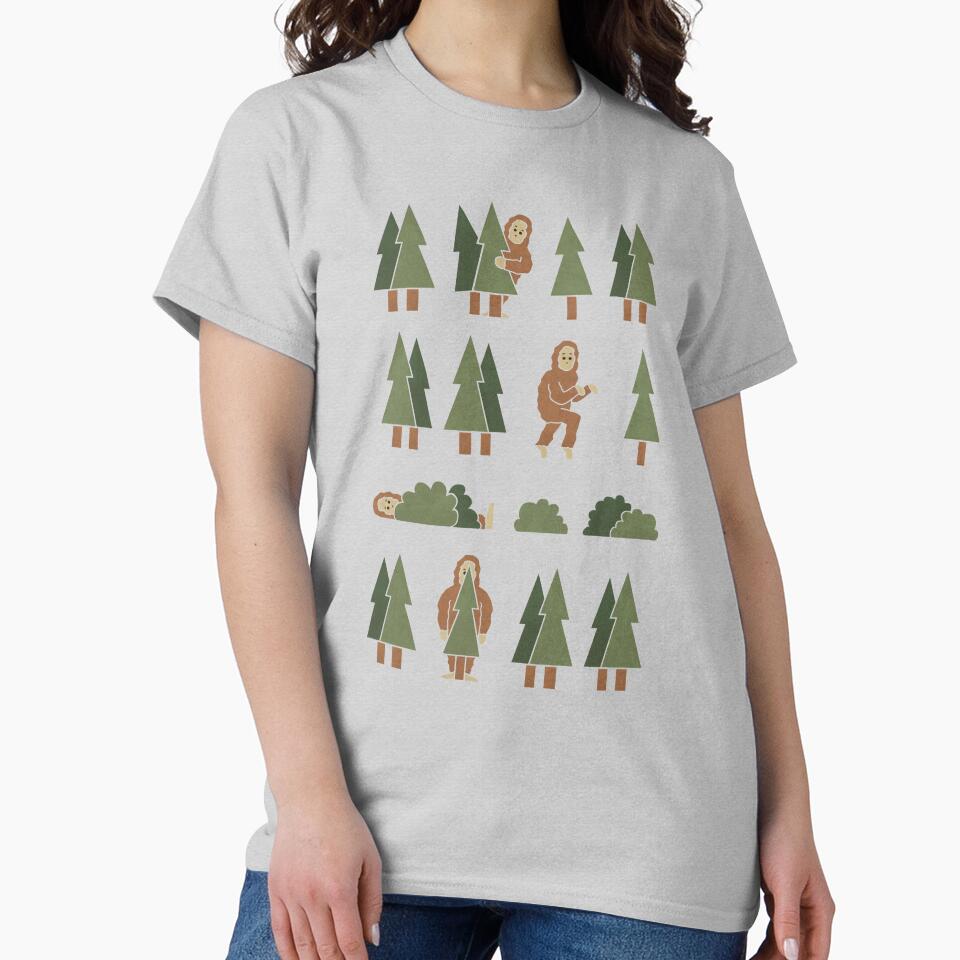 Bigfoot Forest by HandsOffMyDinosaur