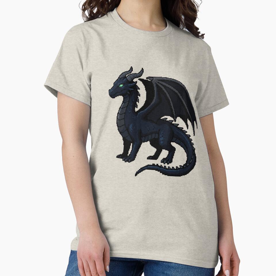 Night Watchman: Pixel Art Dragon by Aerianwind