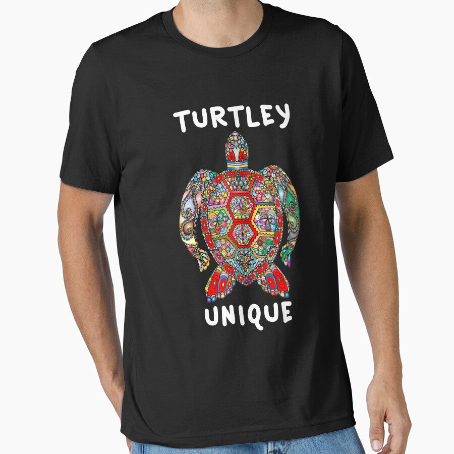 Turtley Unique Pun Sea Turtle Gift T-shirt by ravishdesigns
