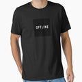 OFFLINE – Minimalist Introvert dark design by SkullVor