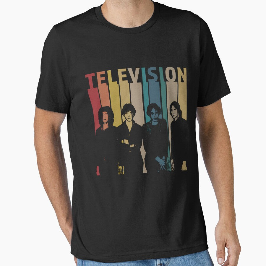 Television Band Retro Vintage by Miniverse  Acrylics