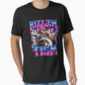 Rizz ’Em with the ’Tism Funny Raccoon by TynesDesign