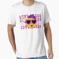 Valentines Day Love Vibes Groovy Women Men by ZACK ART