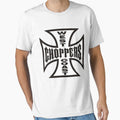 the west -CHoPPerS- CoaSt- motorcycles factory merch by keneung11