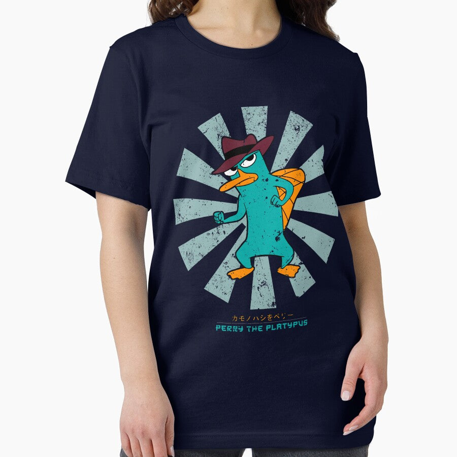 Perry The Platypus Retro Japanese by Nova5