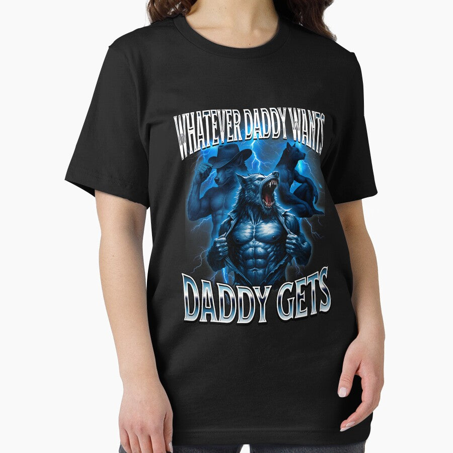 Whatever Daddy Wants Daddy Gets Alpha Wolf Meme Cringe Furry by mjohnson9