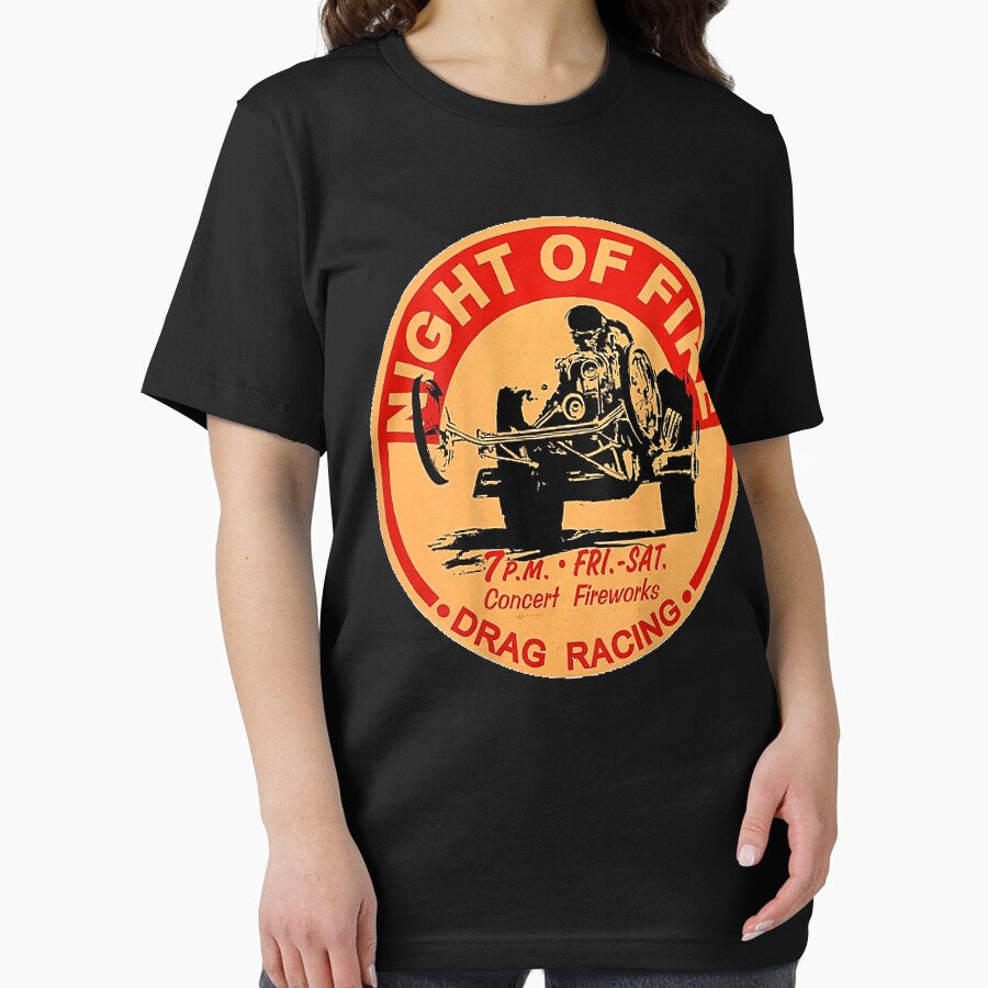 Retro Drag Racing Night of Fire by Saminuthe