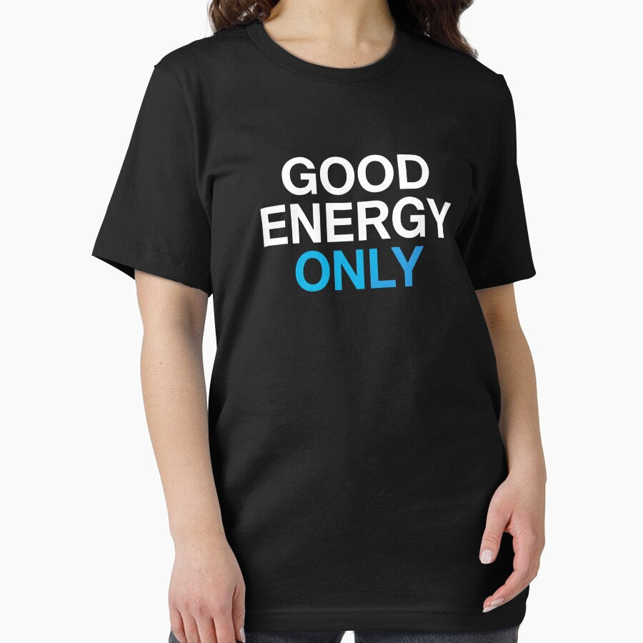 Good Energy Only -Positive Vibes Typography Design by Artbyhannan