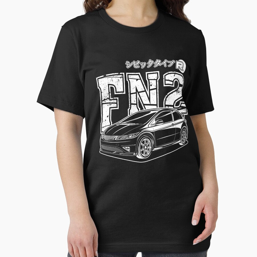 Civic FN2 Type R - White Print by RAS-77