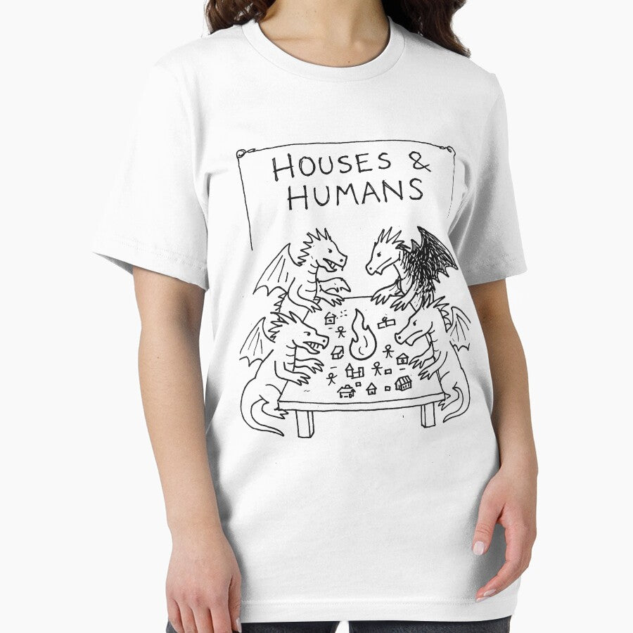 Retro Houses and Humans, dungeons and dragons by RandyHaskins