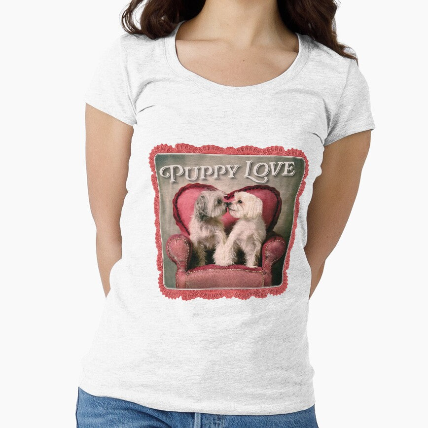 "Puppy Love" Morkie Valentine's Day by Grace-n-Gussy