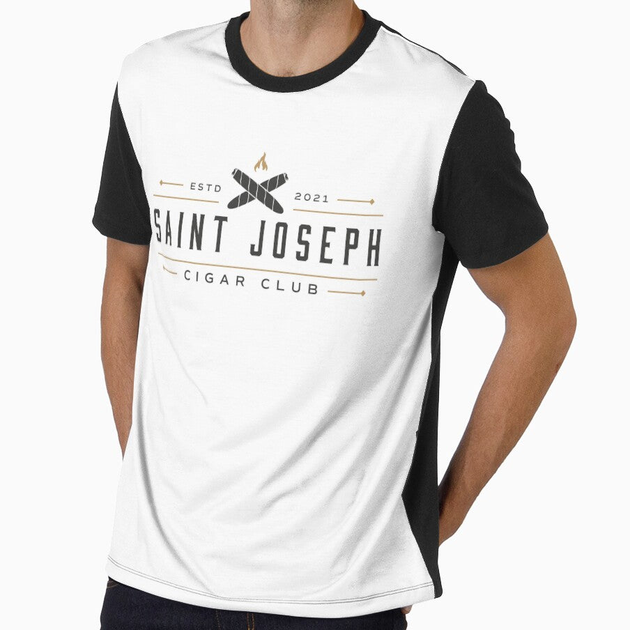 Saint Joseph Cigar Club Logo (Dark) by stjoecigarclub