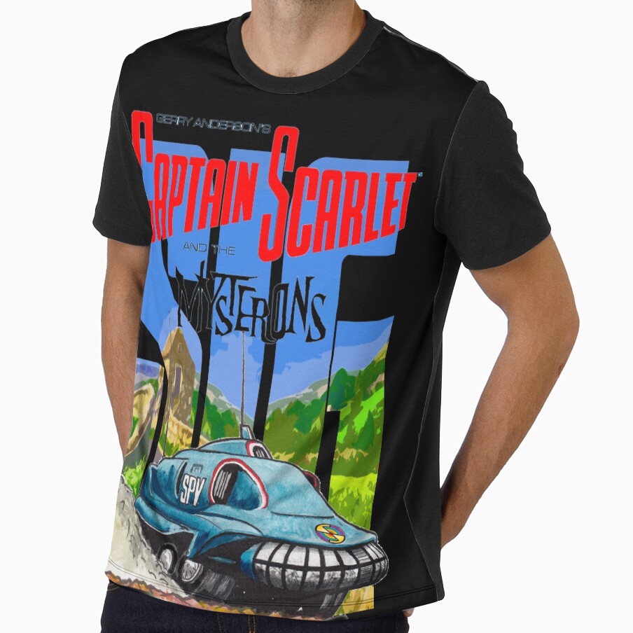 My 9th piece of Captain Scarlet fan art. by Frankie Doodles!