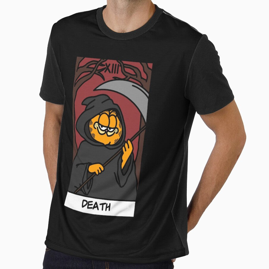 the death tarot card but it_s garfield by NiyaHolderDD