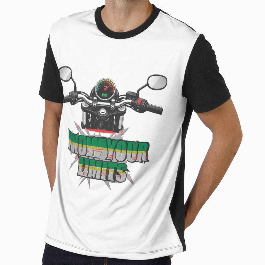 Know Your Limit-Unisex T-shirt, distinctive design and tailored for everyone by RJRDesignStore1