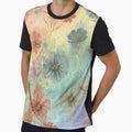 Soft Rainbow Watercolor Floral Pattern by GenX369