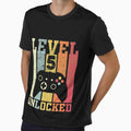 Level 5 Unlocked Funny Video Gamer 5th Birthday Gift by OlyvieArt