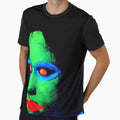 The Cure Neon Gothic Portrait T-Shirt – Robert Smith Inspired UV Glow Punk Rock Art by batcaveshirts