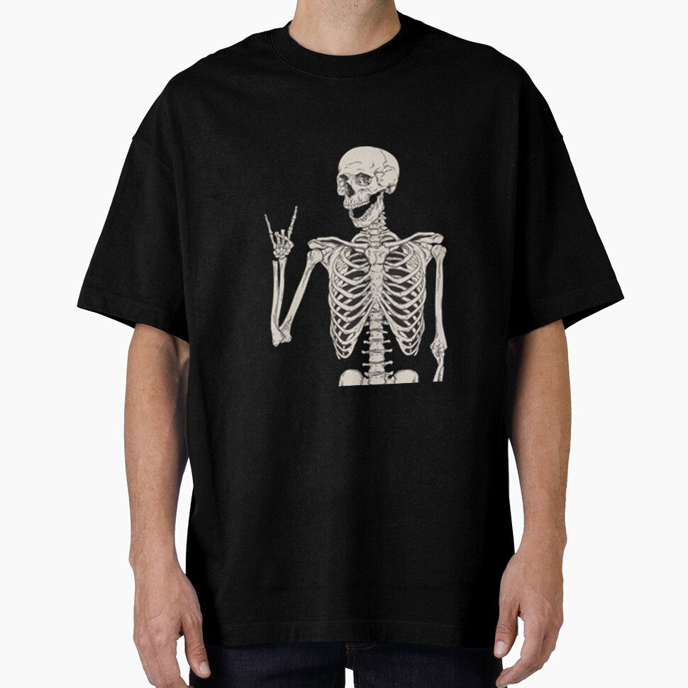 Punk Rock Skeleton by SerpentSkyArts