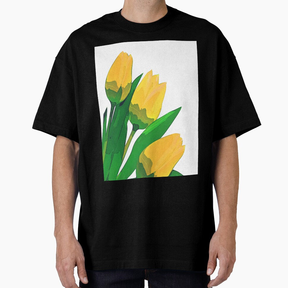 Yellow Tulips color by artdragongift 15