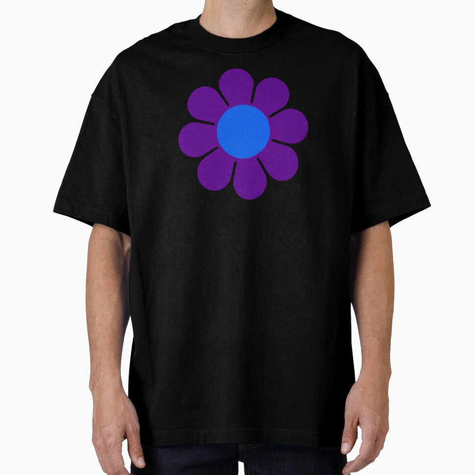 Purple Blue Hippie Flower by hilda74