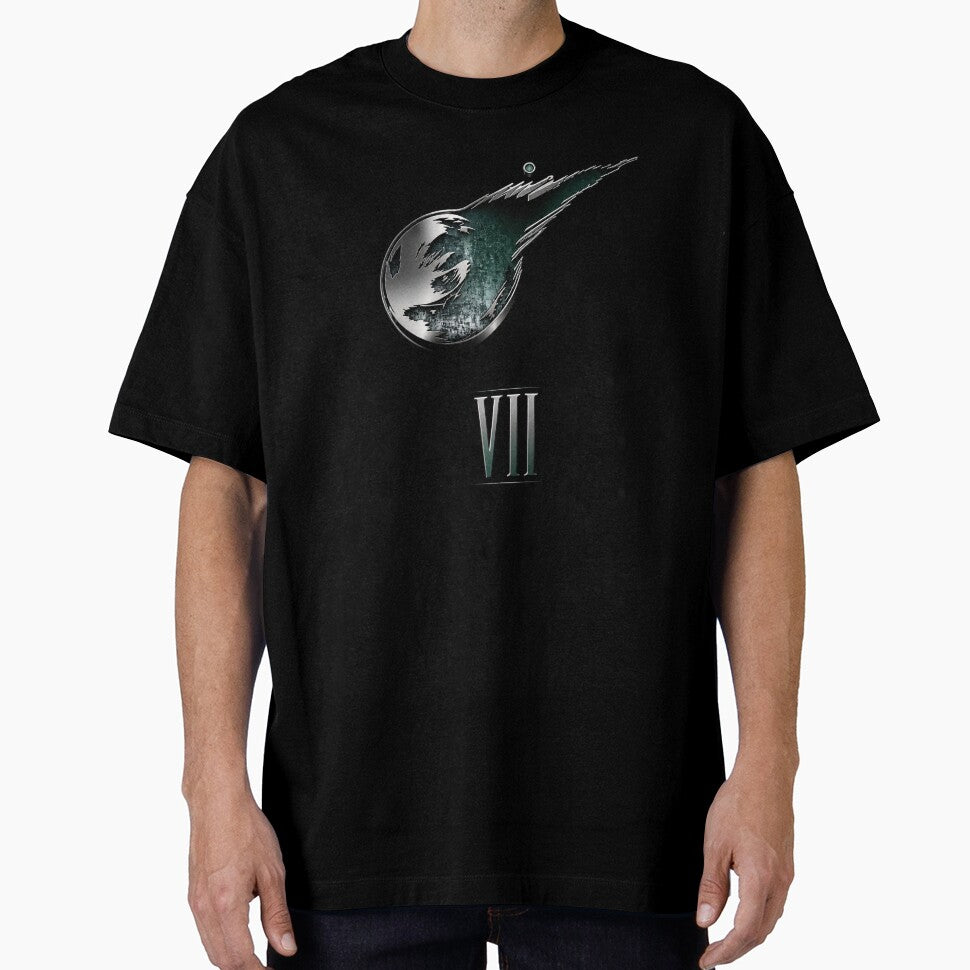 Minimalist Final Fantasy VII meteor logo by Jerhus