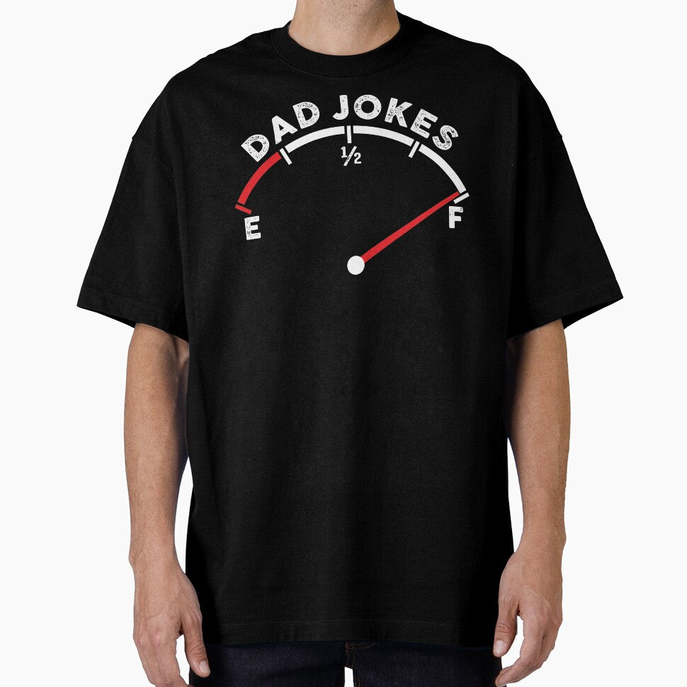 Dad Jokes Tank is Full Funny Fathers Day Gift for Fathers Papa Husband Car Lover Family Humor by alenaz
