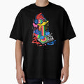 Trippy Rainbow DJ DUCK by MS WEARER