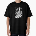 Cat UFO  Funny Invasion Meme Retro Alien Cat UFO Selfie T-Shirt by SubStudio97