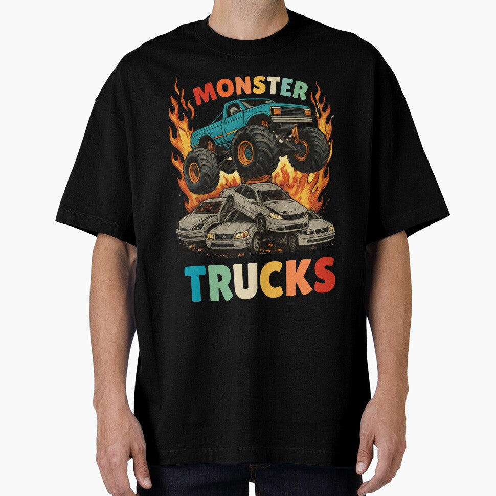 Monster Trucks are my jam by Aiolin
