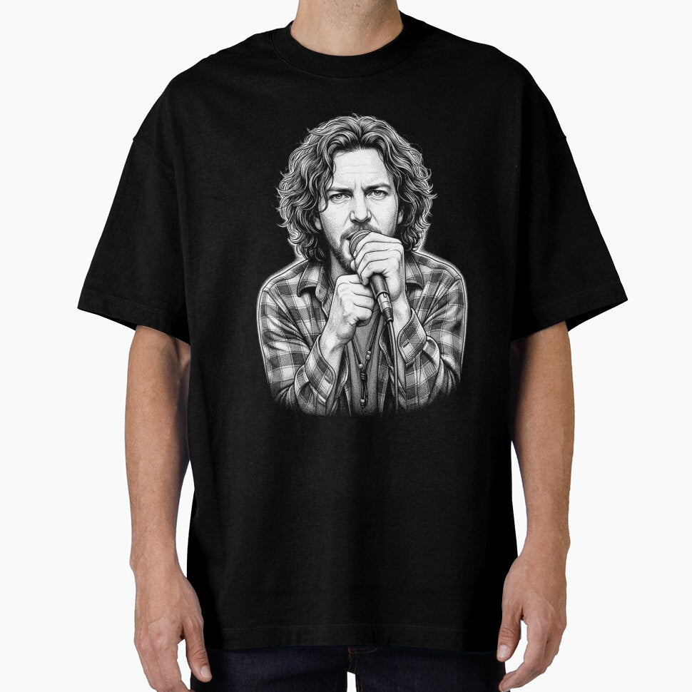 The Voice of Seattle: 90s Grunge Legend Portrait by Fallen Ink