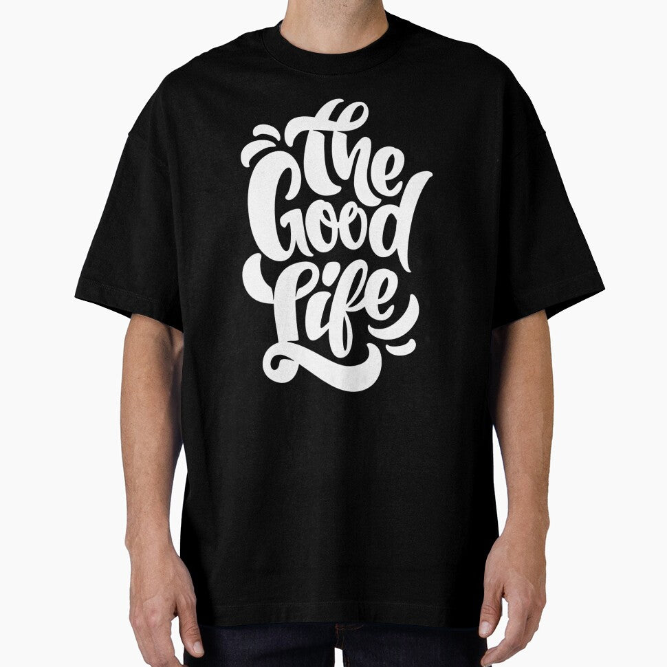 Uplifting Life Is Good Positive Quote Design by Ftiwa-boy