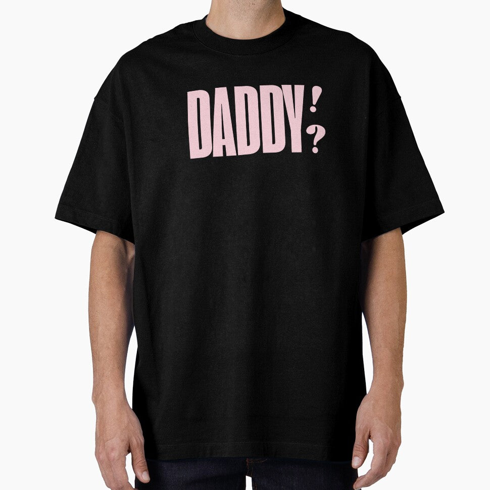 Daddy?! Aesthetic Pastel Pink Bold Lettering by eMKa82