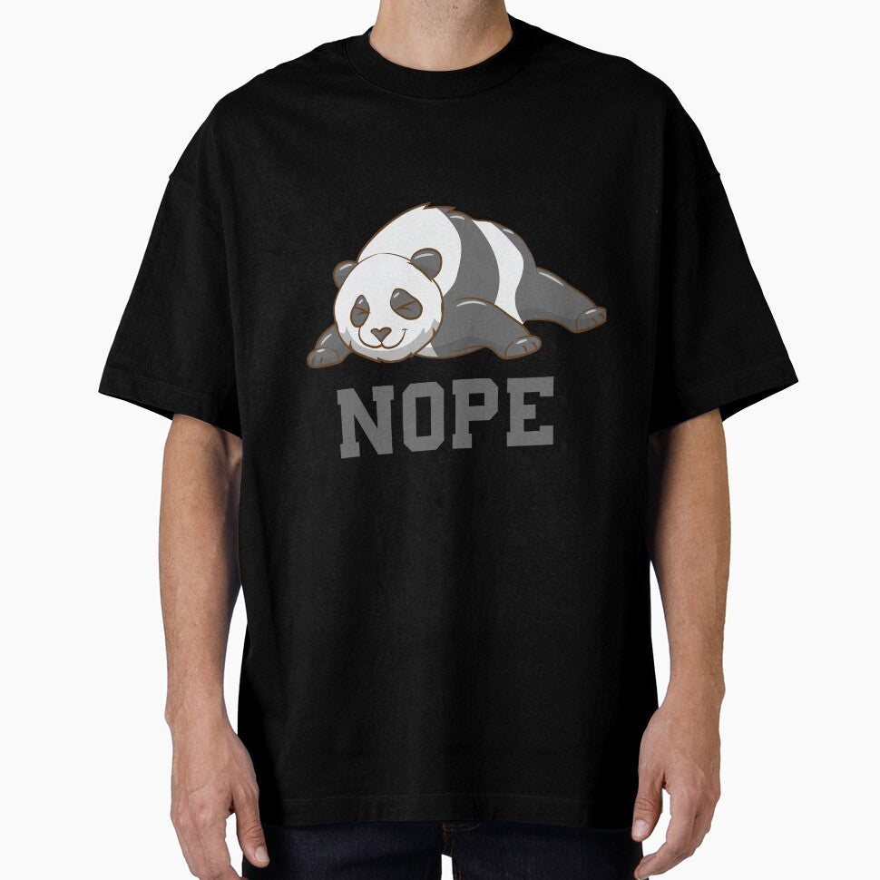 Nope | Lazy Panda by CadDesignerr