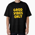 Good Vibes Only – Smiley Face Cute Positive Typography by ULTIMATE CREATIONS