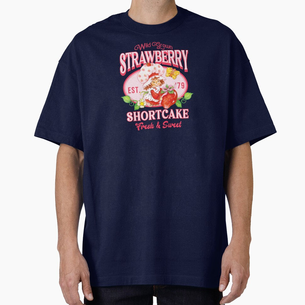 Wild Grown Strawberry Shortcake Cute Vintage Strawberry Girl Fresh & Sweet Graphic by alber-garnell
