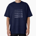 Transit is rad light on dark by RMK Creative