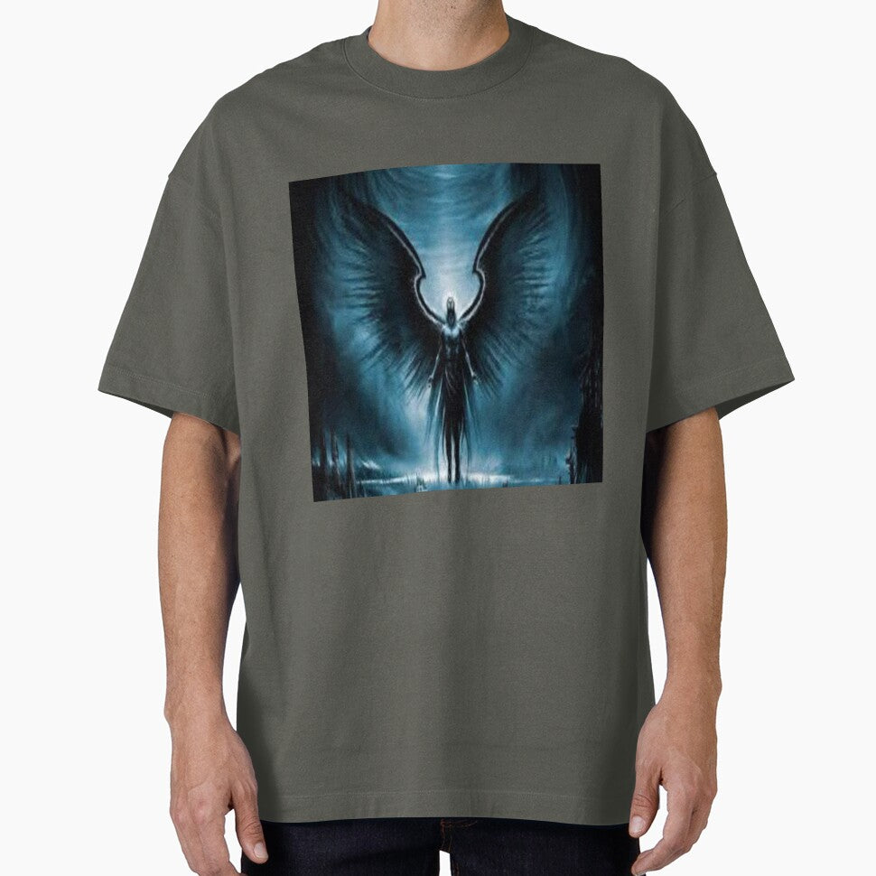 A Man With His Wings Design by Sameer Shrivastava